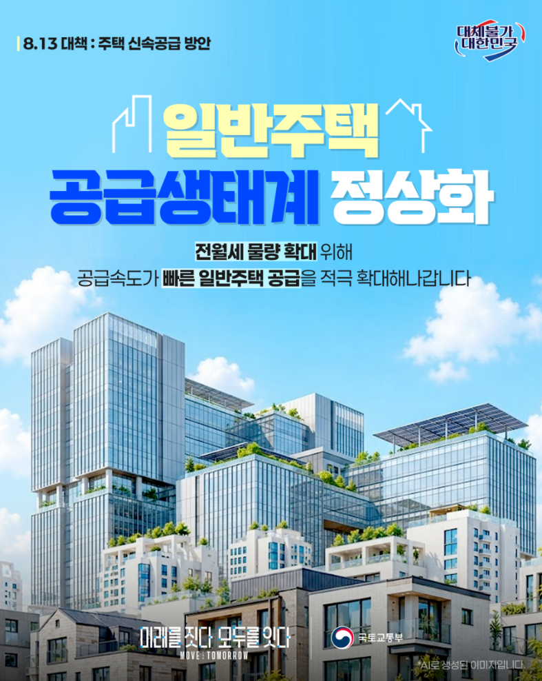 8.13 대책 주택 신속공급 방안 - ① 도시생활주택 등 일반주택 지원