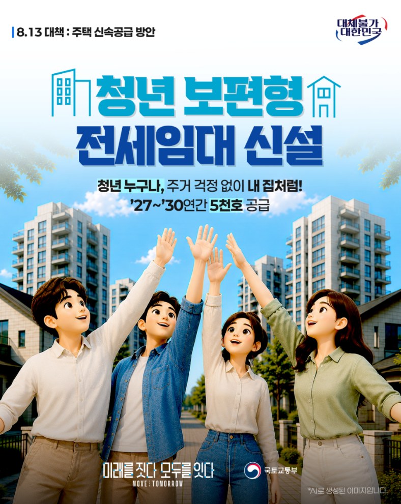 8.13 대책 주택 신속공급 방안 - ⑤ 청년 보편형 전세임대 신설